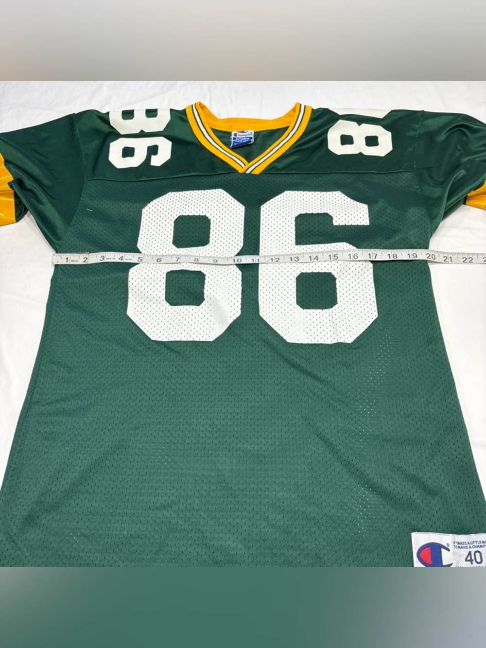 Vintage CHAMPION Green Bay Packers Antonio Freeman #86 Jersey Men’s 40 Medium - Picture 5 of 10